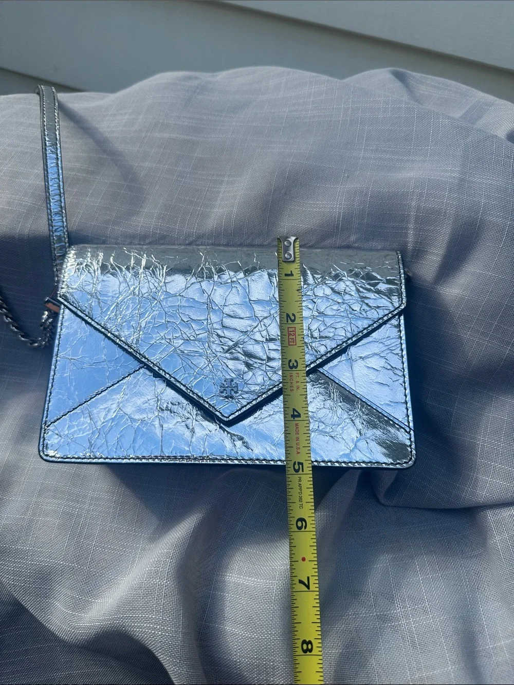 Tory Burch sleek metallic